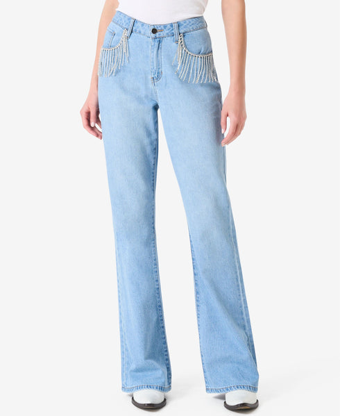 Junior's Kacey Premium Rhinestone Jeans